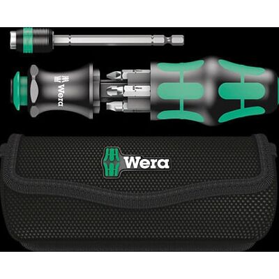 Wera 05051024001 Ergonomisk Kompakt Skrutrekker - Manuell & Mekanisk Bruk Wera 05051024001 Ergonomisk Kompakt Skrutrekker - Manuell & Mekanisk Bruk