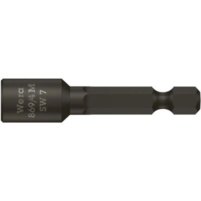Wera Mutternschlüssel 1/4'' Magnetisch 50mm - Mutternschlüssel Wera Mutternschlüssel 1/4'' Magnetisch 50mm - Mutternschlüssel