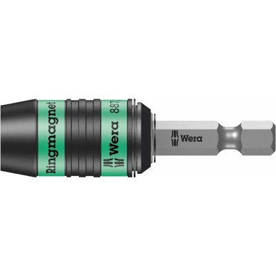 Wera 887/4 RR Ring Magneet Bit Houder - Voor 1/4 inch Gereedschap Wera 887/4 RR Ring Magneet Bit Houder - Voor 1/4 inch Gereedschap