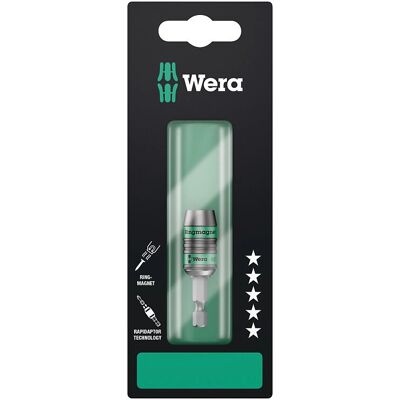Wera 887/4 RR Universal Ring Magnet Bit Holder - Screwdriver Accessory Wera 887/4 RR Universal Ring Magnet Bit Holder - Screwdriver Accessory