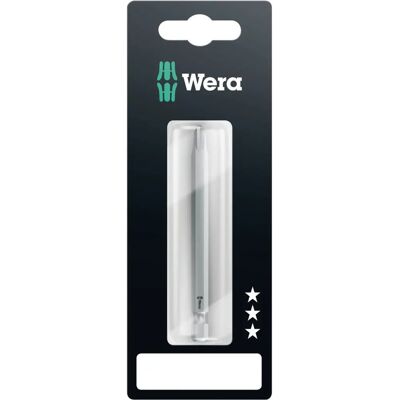 Wera 851/4 Z ponta Phillips robusta - 1/4" Hex, PH3, 89mm Wera 851/4 Z ponta Phillips robusta - 1/4" Hex, PH3, 89mm