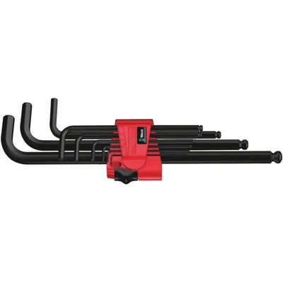 Wera 950/9 Set di chiavi a L Hex-Plus 9 pezzi nero Wera 950/9 Set di chiavi a L Hex-Plus 9 pezzi nero