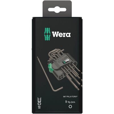 Wera 967 PKL/9 SB SiS Set di 9 chiavi TORX interne Wera 967 PKL/9 SB SiS Set di 9 chiavi TORX interne