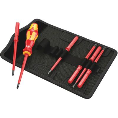 Wera 05003473001 Insulated Interchangeable Blade Screwdriver Set - Electrical Tools Wera 05003473001 Insulated Interchangeable Blade Screwdriver Set - Electrical Tools