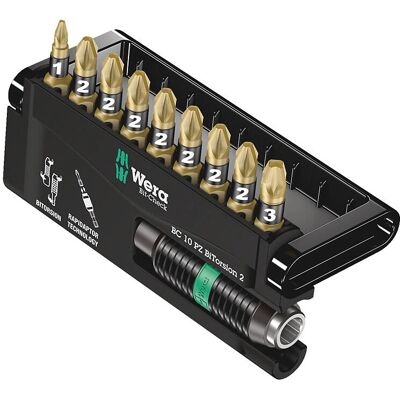 Wera 05347153001 skruvmejselbits 10 st - Skruvmejselbits Wera 05347153001 skruvmejselbits 10 st - Skruvmejselbits
