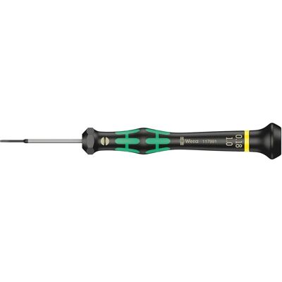 Chave de fenda micro Wera Kraftform - Fenda, 40mm Chave de fenda micro Wera Kraftform - Fenda, 40mm