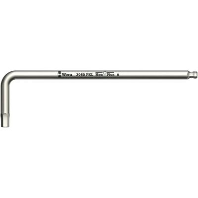 Klucz sześciokątny Wera 05022709001 - Stal nierdzewna, 10mm, 22,4cm - Wsparcie Hex-Plus Klucz sześciokątny Wera 05022709001 - Stal nierdzewna, 10mm, 22,4cm - Wsparcie Hex-Plus
