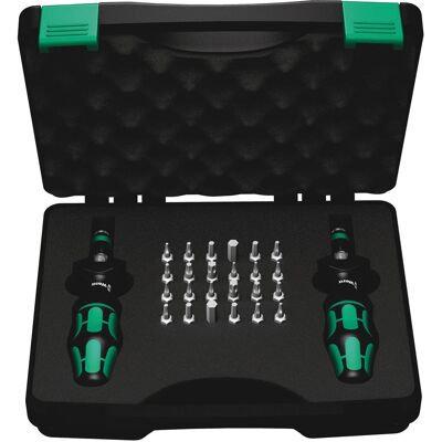 Zestaw śrubokrętów proste Wera 7440/41 - 26 szt. - 0,3-3 Nm - Ergonomiczna rączka Zestaw śrubokrętów proste Wera 7440/41 - 26 szt. - 0,3-3 Nm - Ergonomiczna rączka