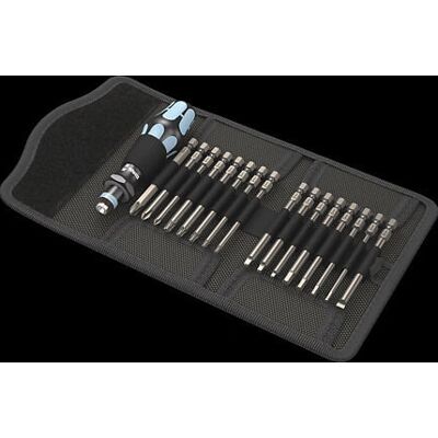 Wera Kraftform Kompakt 60 skruvmejselsats - Phillips, Pozidriv, TORX Wera Kraftform Kompakt 60 skruvmejselsats - Phillips, Pozidriv, TORX