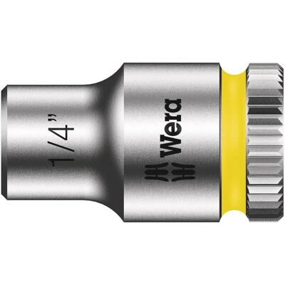 Wera 8790 HMA 1/4-Zoll Steckdose - Silber Wera 8790 HMA 1/4-Zoll Steckdose - Silber