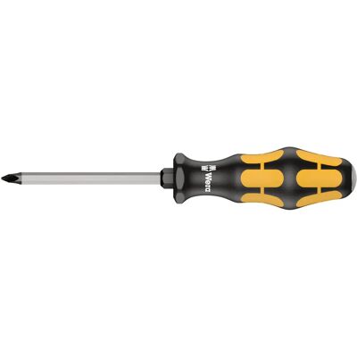 Wera Kraftform 918 Pozi Tip PZ2 Chisel Driver - Screwdriver Wera Kraftform 918 Pozi Tip PZ2 Chisel Driver - Screwdriver