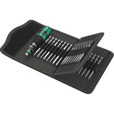 Ensemble de 62 embouts Wera Kraftform Kompakt - Outils électriques - Publicité Ensemble de 62 embouts Wera Kraftform Kompakt - Outils électriques - Publicité