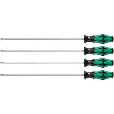 Zestaw śrubokrętów płaskich Wera 367/4 - Długa ostrze TORX HF Zestaw śrubokrętów płaskich Wera 367/4 - Długa ostrze TORX HF