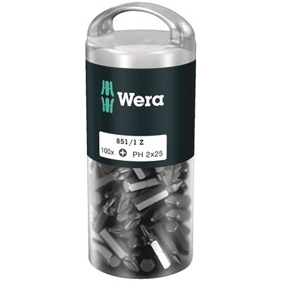 Wera 851/1 Z DIY 100 SiS Schraubbit - 100 Stück Wera 851/1 Z DIY 100 SiS Schraubbit - 100 Stück