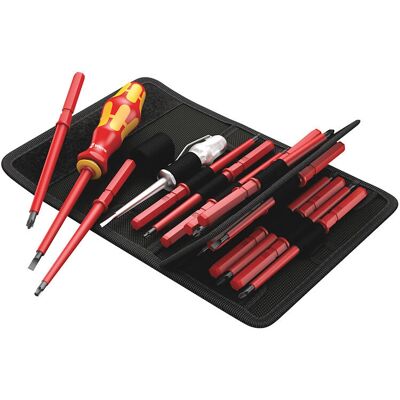 Ensemble d'outils de sécurité Wera 05003474001 Kraftform VDE Compact 16 pièces - Publicité Ensemble d'outils de sécurité Wera 05003474001 Kraftform VDE Compact 16 pièces - Publicité