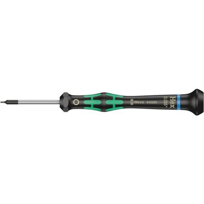 Tournevis Micro Wera - Hex-Plus, Black Point, Précision, Argent - Tournevis - Publicité Tournevis Micro Wera - Hex-Plus, Black Point, Précision, Argent - Tournevis - Publicité