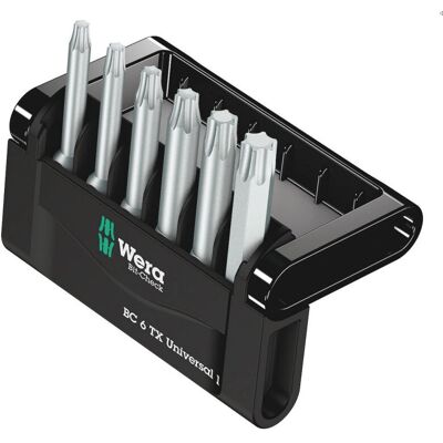 Conjunto de Pontas de Parafusadeira Resistente - 6 peças Conjunto de Pontas de Parafusadeira Resistente - 6 peças