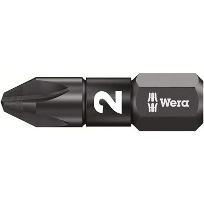 Wera - Puntas Impaktor Pozidriv 10 piezas - PZ 2 x 25mm - Puntas para atornillador de impacto Wera - Puntas Impaktor Pozidriv 10 piezas - PZ 2 x 25mm - Puntas para atornillador de impacto