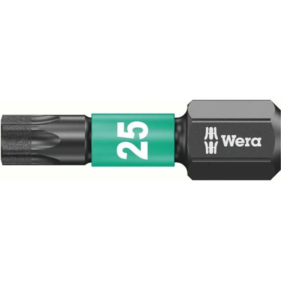 Wera 867/1 Impaktor Innsettingsbit T25 - Innsettingsbit Wera 867/1 Impaktor Innsettingsbit T25 - Innsettingsbit