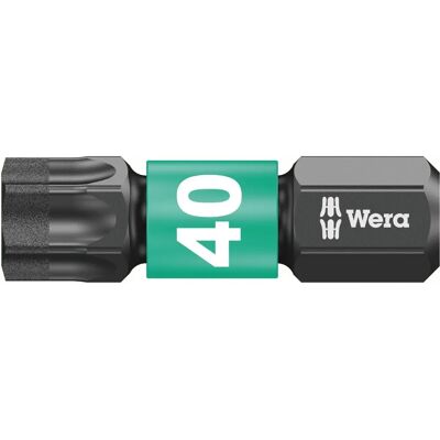 Wera 867/1 Impaktor Innfatning T40 - Skrallebit Wera 867/1 Impaktor Innfatning T40 - Skrallebit