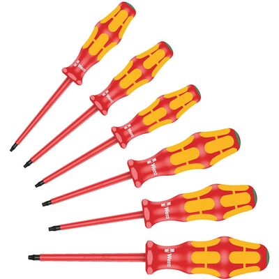 Conjunto de chaves de precisão Wera 167 i/6 - Isoladas, 6 peças Conjunto de chaves de precisão Wera 167 i/6 - Isoladas, 6 peças