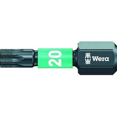 Wera 867/1 Impaktor Innsettingsbit Torx TX20 - 25mm langvarig Wera 867/1 Impaktor Innsettingsbit Torx TX20 - 25mm langvarig