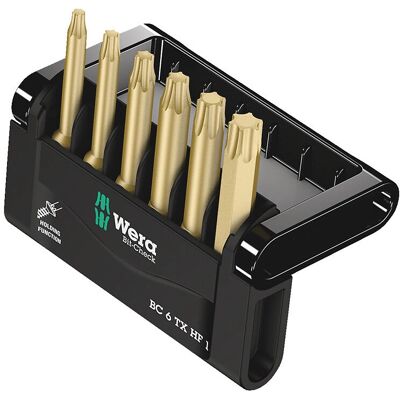Wera 6 TX HF 1 embouts de tournevis 6 pcs - Embouts - Publicité Wera 6 TX HF 1 embouts de tournevis 6 pcs - Embouts - Publicité
