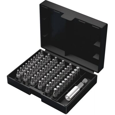 Wera 05057909001 Screwdriver Bits Set - Universal, Torx, 60 pcs Wera 05057909001 Screwdriver Bits Set - Universal, Torx, 60 pcs