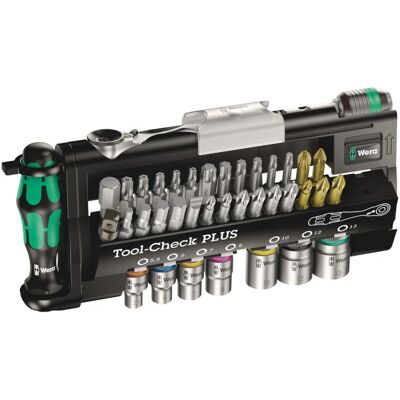 Marca Wera Mini Zyklop Chave de Roda e Conjunto de Bits - 39 Peças Marca Wera Mini Zyklop Chave de Roda e Conjunto de Bits - 39 Peças