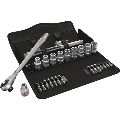 Wera 8100 SC 10 Ratchet Socket Set - 28 pcs Wera 8100 SC 10 Ratchet Socket Set - 28 pcs