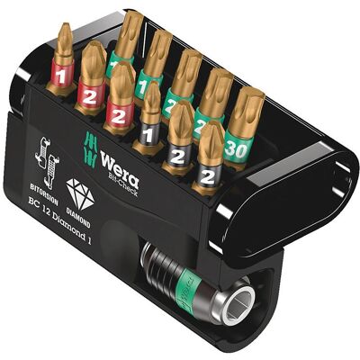 Wera Bit-Check 12 Schraubbit-Set - Rostfrei Edelstahl Wera Bit-Check 12 Schraubbit-Set - Rostfrei Edelstahl