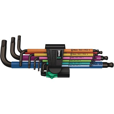Wera 950/9 imbuszkulcs készlet - Ezüst - 9 db Wera 950/9 imbuszkulcs készlet - Ezüst - 9 db