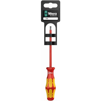 Wera 160 VDE Insulated Slotted Screwdriver - Screwdriver Set Wera 160 VDE Insulated Slotted Screwdriver - Screwdriver Set