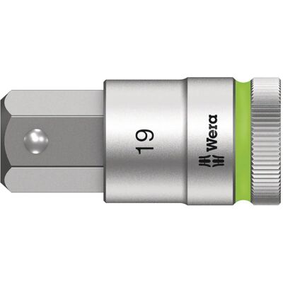 Wera 05003829001 Sechskantsatz - 19mm, 1/2 Zoll Antrieb - Robust & Präzise Wera 05003829001 Sechskantsatz - 19mm, 1/2 Zoll Antrieb - Robust & Präzise