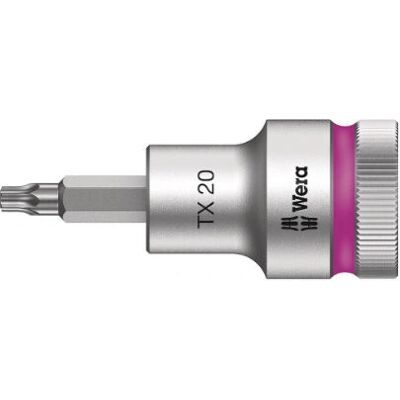 Wera 8767 C HF Juego de llaves de vaso - Torx T20, 1/2 pulg Wera 8767 C HF Juego de llaves de vaso - Torx T20, 1/2 pulg