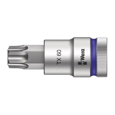 Wera Zyklop TX60 Steckschlüssel - 1/2 Zoll, 60mm Wera Zyklop TX60 Steckschlüssel - 1/2 Zoll, 60mm