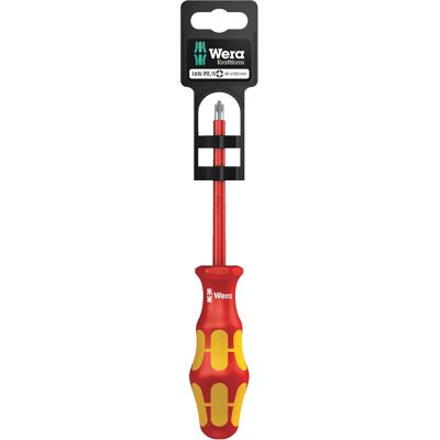 Wera 165 i PZ/S SB VDE Izolowany śrubokręt - 80mm Wera 165 i PZ/S SB VDE Izolowany śrubokręt - 80mm