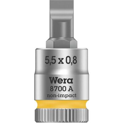 Wera 05003320001 Steckschlüssel-Bit - 5,5 mm, 1/4" Aufsatz Wera 05003320001 Steckschlüssel-Bit - 5,5 mm, 1/4" Aufsatz