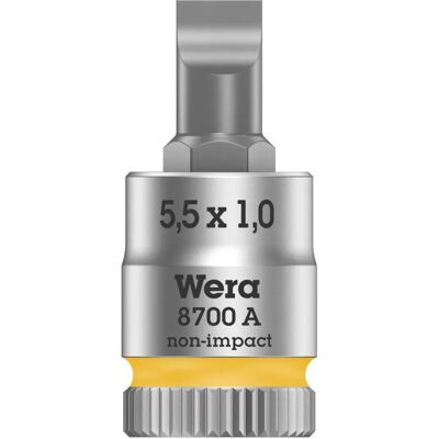 Wera 8700 A FL Screwdriver Bit - Yellow - Screwdriver Bit Wera 8700 A FL Screwdriver Bit - Yellow - Screwdriver Bit