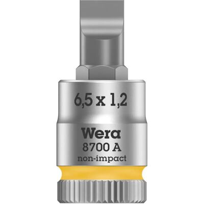 Adaptador de bits para destornillador Wera 8700 A FL - 6.5mm, 28mm, 1/4" Adaptador de bits para destornillador Wera 8700 A FL - 6.5mm, 28mm, 1/4"
