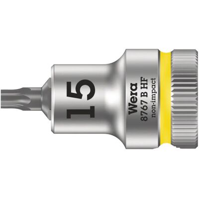Wera 05003060001 Hylsset - Torx 15 mm, 3/8" drive Wera 05003060001 Hylsset - Torx 15 mm, 3/8" drive