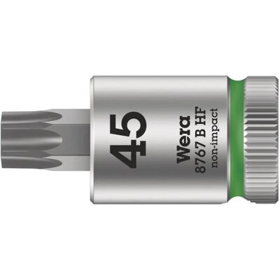 Wera 8767 B HF 3/8 Set met doppen - TORX T45, Kleurgecodeerd Wera 8767 B HF 3/8 Set met doppen - TORX T45, Kleurgecodeerd
