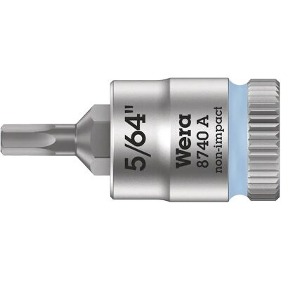 Wera 8740 A Chromium-Vanadium Steel 1/4" Hex Bit Holder - Screwdriver Bit Wera 8740 A Chromium-Vanadium Steel 1/4" Hex Bit Holder - Screwdriver Bit