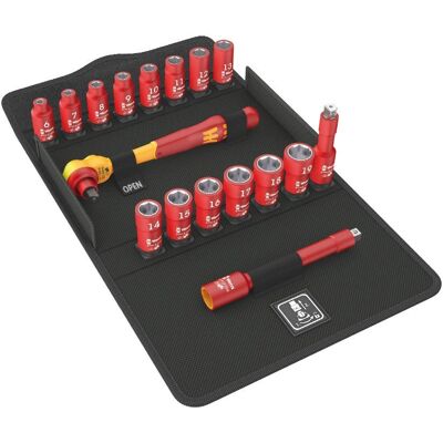 Conjunto de 17 peças Wera 8100 SB VDE Conjunto de 17 peças Wera 8100 SB VDE