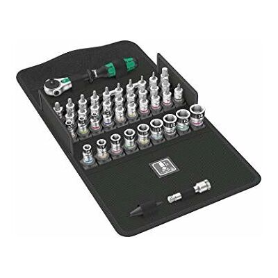 Conjunto de soquetes Wera 8100 SA - 42 peças Conjunto de soquetes Wera 8100 SA - 42 peças