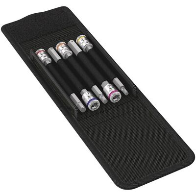 Wera 8740 A HF 1 Socket - Zestaw 5 nasadek Zyklop z funkcją zatrzymania Wera 8740 A HF 1 Socket - Zestaw 5 nasadek Zyklop z funkcją zatrzymania