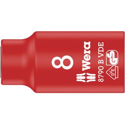 Wera 8790BVDE Isoliertes VDE Steckschlüsselsatz Wera 8790BVDE Isoliertes VDE Steckschlüsselsatz