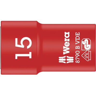 Wera - Coffret de Douilles avec Isolation VDE - 3/8" Sécurité IEC 60900 - Publicité Wera - Coffret de Douilles avec Isolation VDE - 3/8" Sécurité IEC 60900 - Publicité