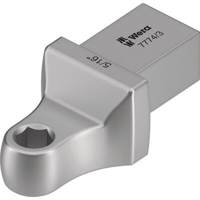 Enchufe de extremo para llave de par Wera 7774/3 - Acero cromo-vanadio de alta resistencia Enchufe de extremo para llave de par Wera 7774/3 - Acero cromo-vanadio de alta resistencia