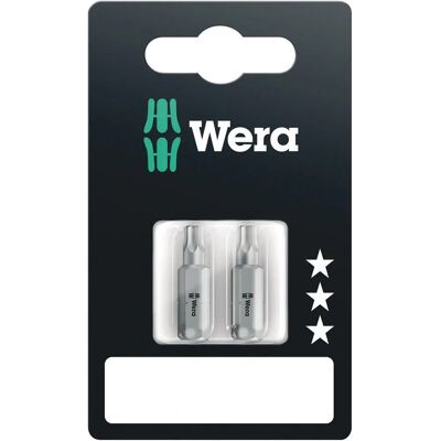Wera 867/1 Z TORX BO screwdriver bit - 2 pcs Wera 867/1 Z TORX BO screwdriver bit - 2 pcs
